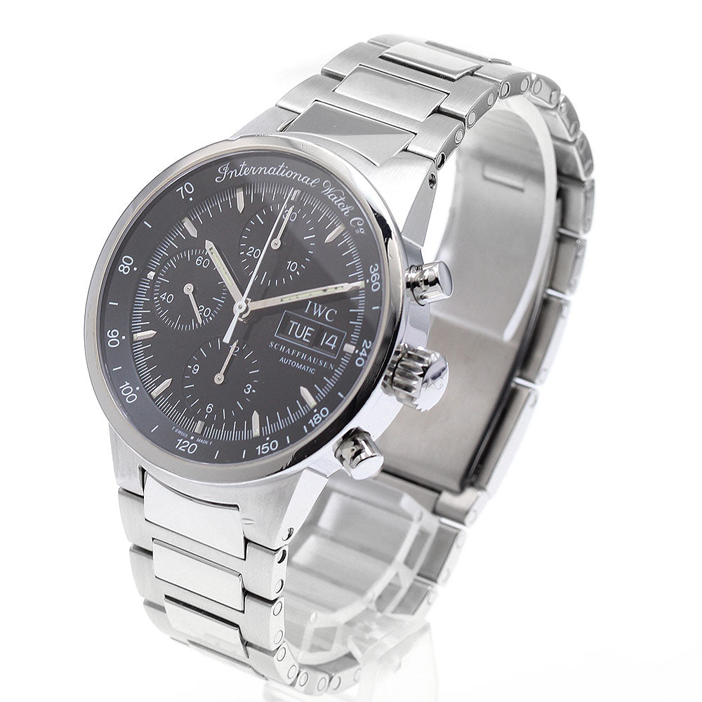 IWC SCHAFFHAUSEN IW370708 GST Chronograph Day-Date Automatic Men's Watch with Warranty Card