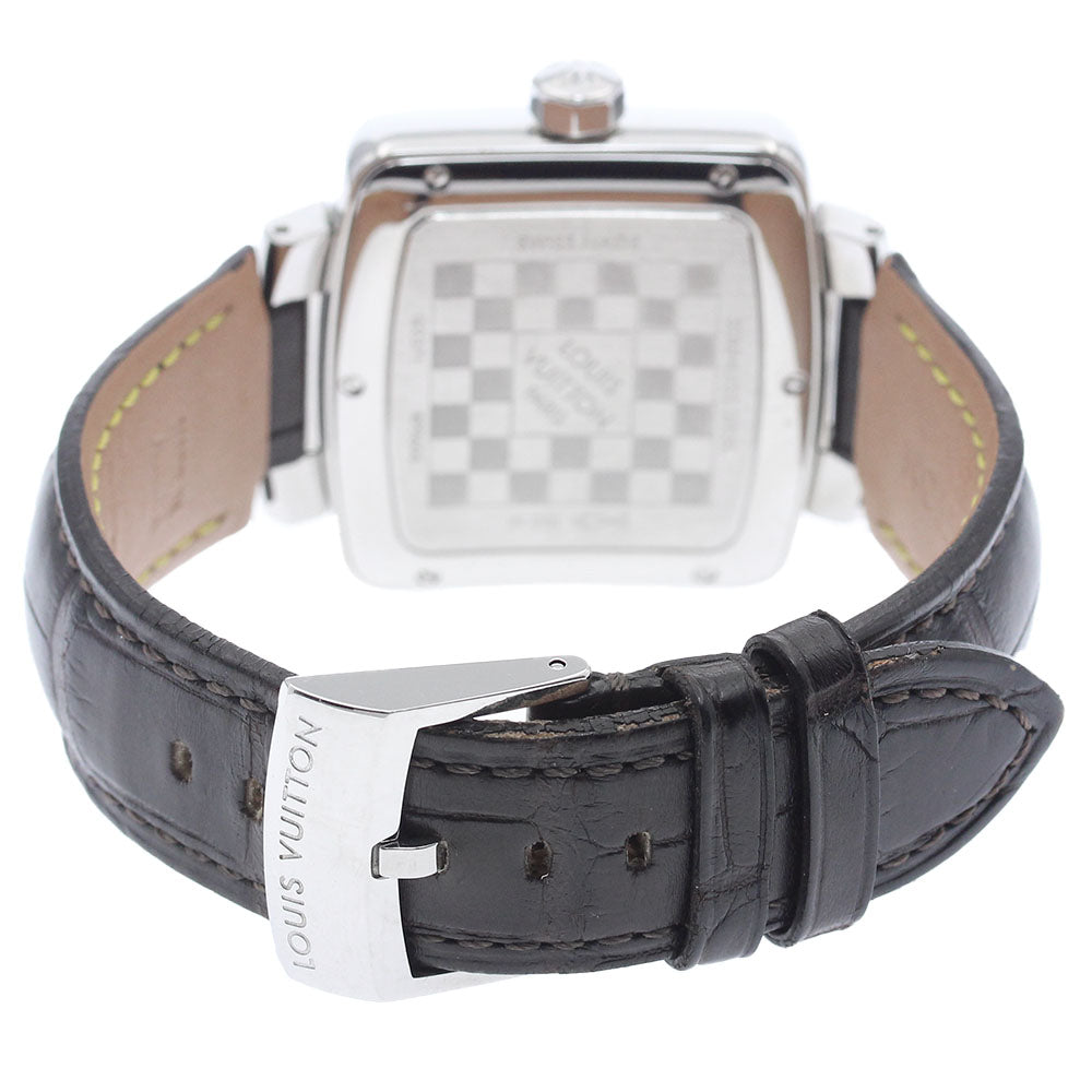 LOUIS VUITTON Q2371 Speedy Duo Jet GMT Quartz Ladies Watch (Good Condition)