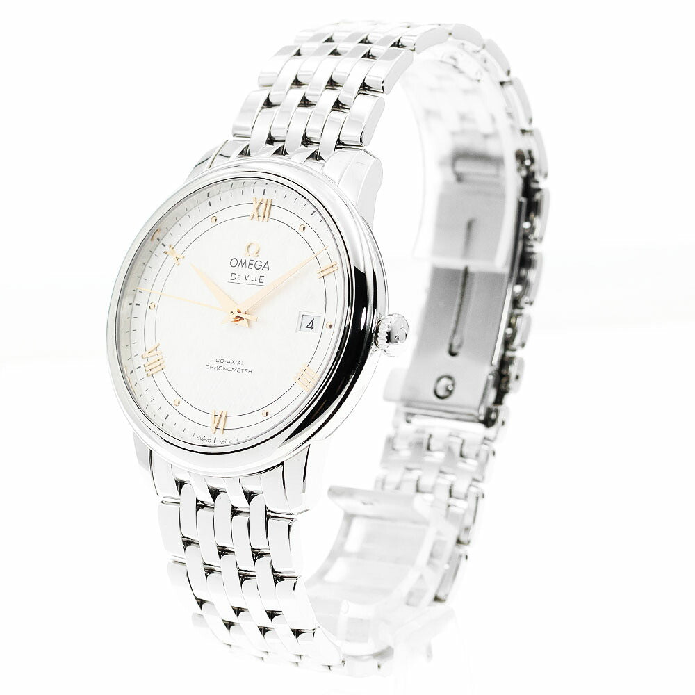 OMEGA 424.10.40.20.02.004 De Ville Prestige Date Automatic Men's Watch (Good Condition)
