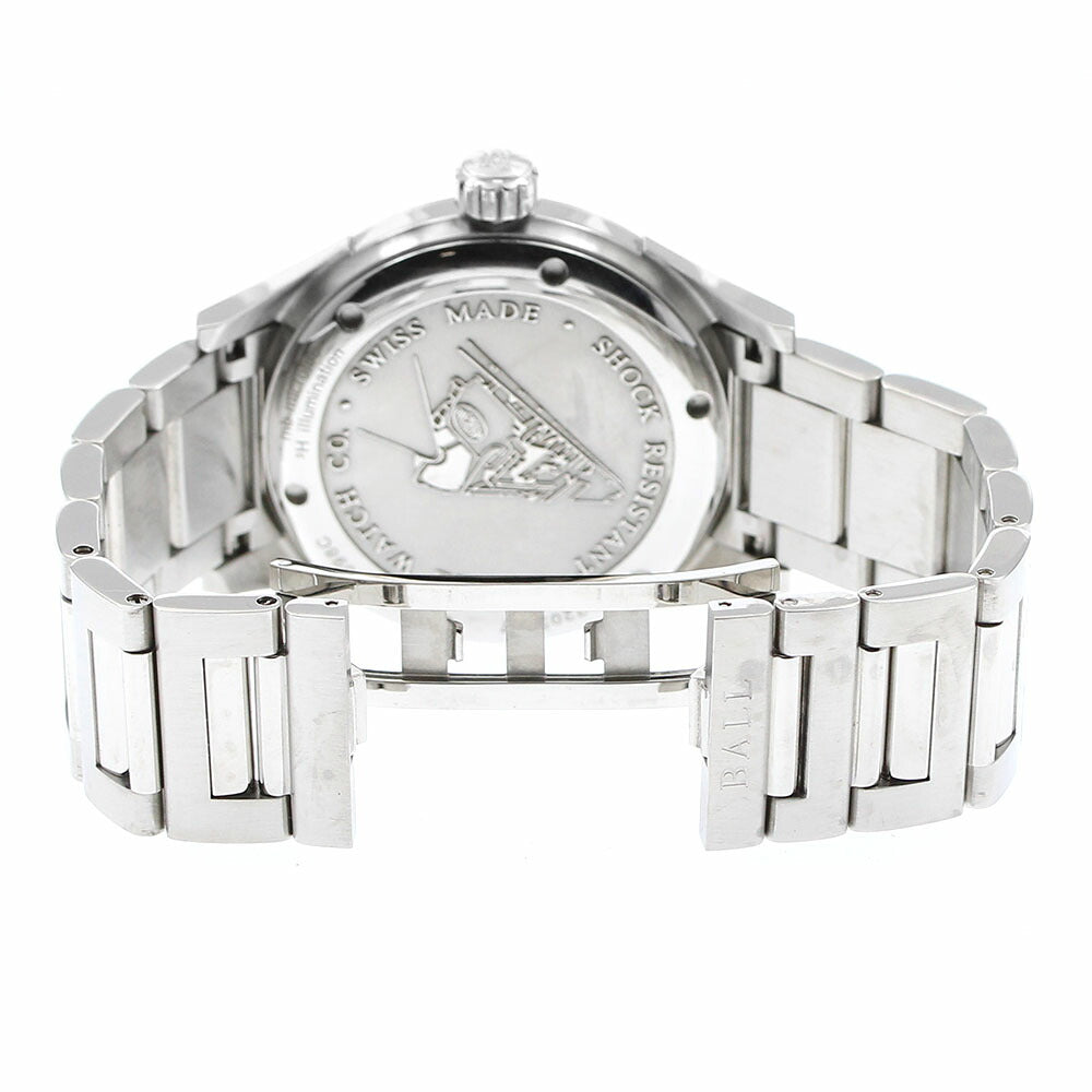 BALL WATCH NM2098C-S20J-WH Fireman Date Automatic Men's Watch Excellent Condition with Warranty.