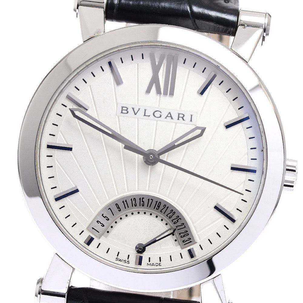 BVLGARI SB42SDR Sotirio Retrograde Automatic Men's Watch with Warranty