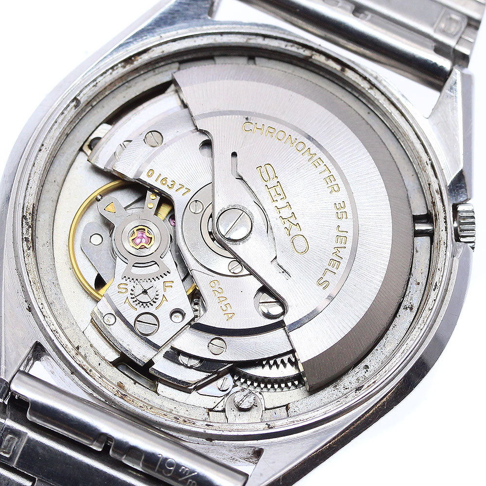 SEIKO 6245-9000 SeikoMatic Chronometer Date Cal.6245A Automatic Men's Watch
