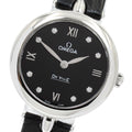 OMEGA 424.13.27.60.51.001 De Ville Prestige Dewdrop 8P Diamond Quartz Ladies Watch Excellent Condition with Box