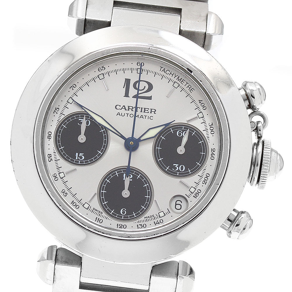 CARTIER W31048M7 Pasha C Chronograph Date Automatic Boys' Watch