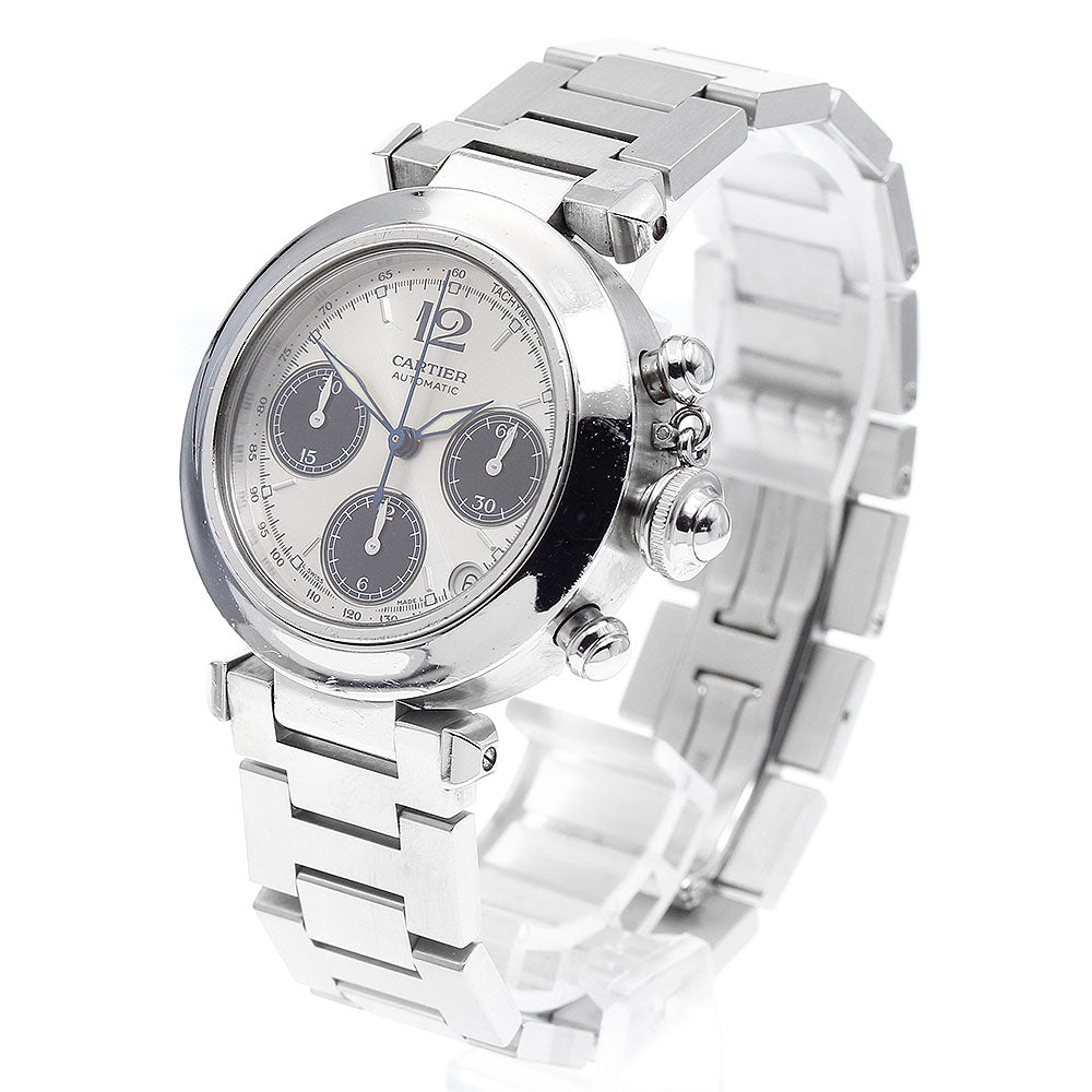 CARTIER W31048M7 Pasha C Chronograph Date Automatic Boys' Watch
