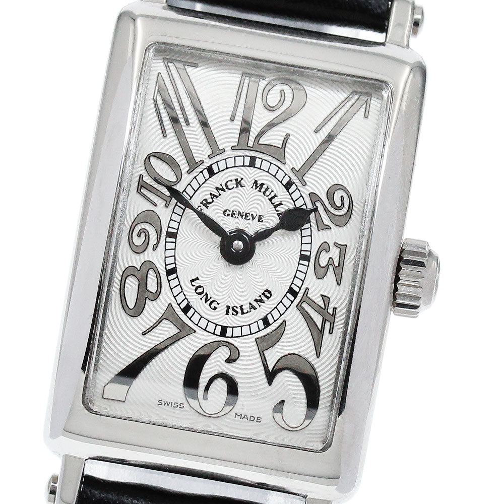 FRANCK MULLER 802QZREL Long Island Petite Relief Quartz Women's Watch (Good Condition)