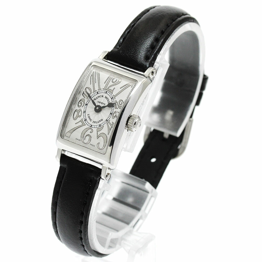 FRANCK MULLER 802QZREL Long Island Petite Relief Quartz Women's Watch (Good Condition)