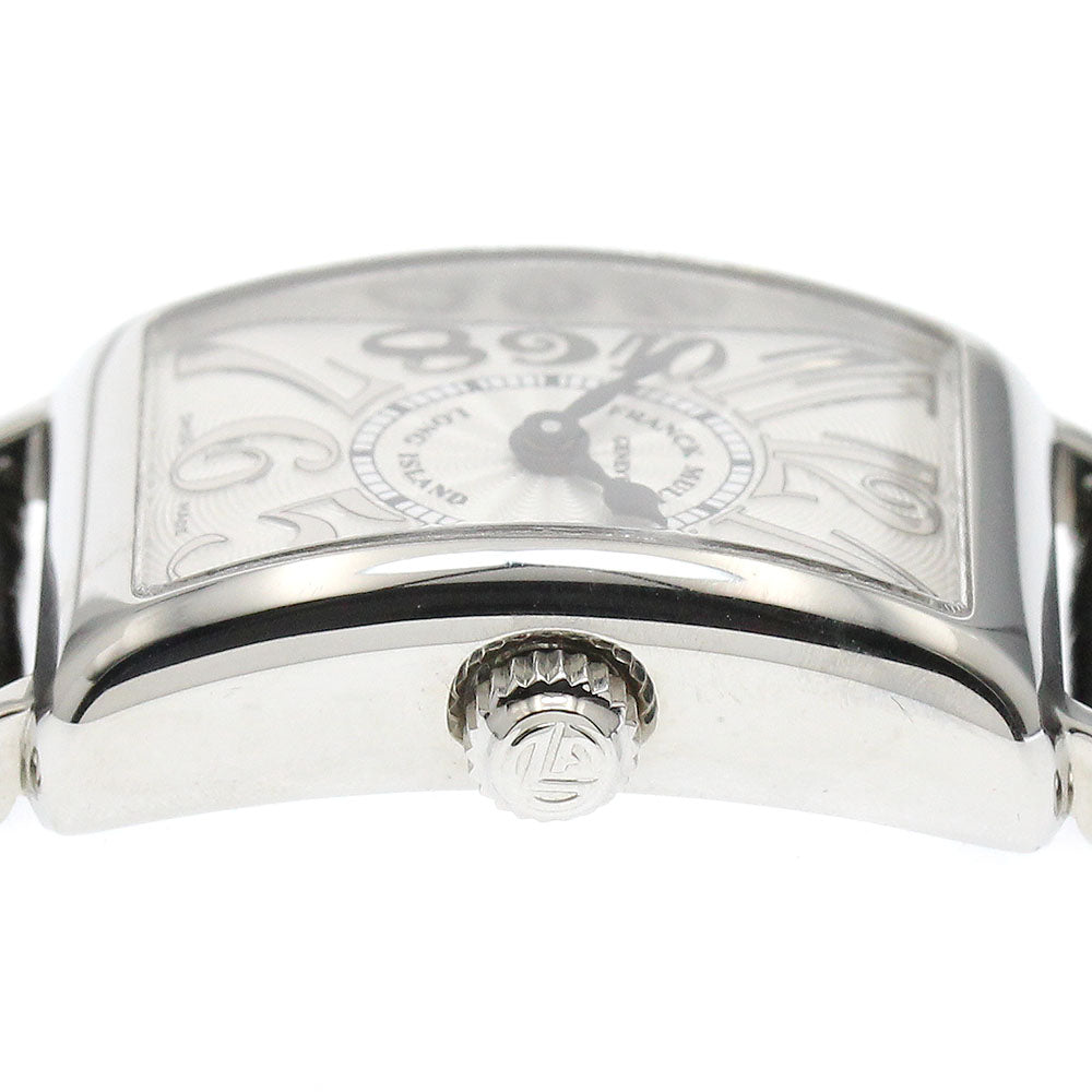 FRANCK MULLER 802QZREL Long Island Petite Relief Quartz Women's Watch (Good Condition)