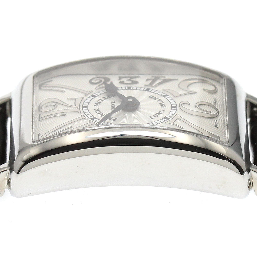 FRANCK MULLER 802QZREL Long Island Petite Relief Quartz Women's Watch (Good Condition)