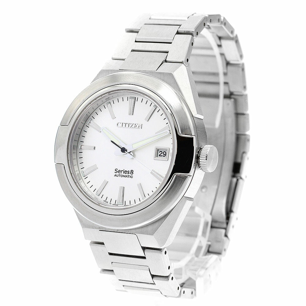 CITIZEN NA1000-88A/0950-S125707 Series 8 Date Automatic Men's Watch Excellent Condition with Box and Warranty Card