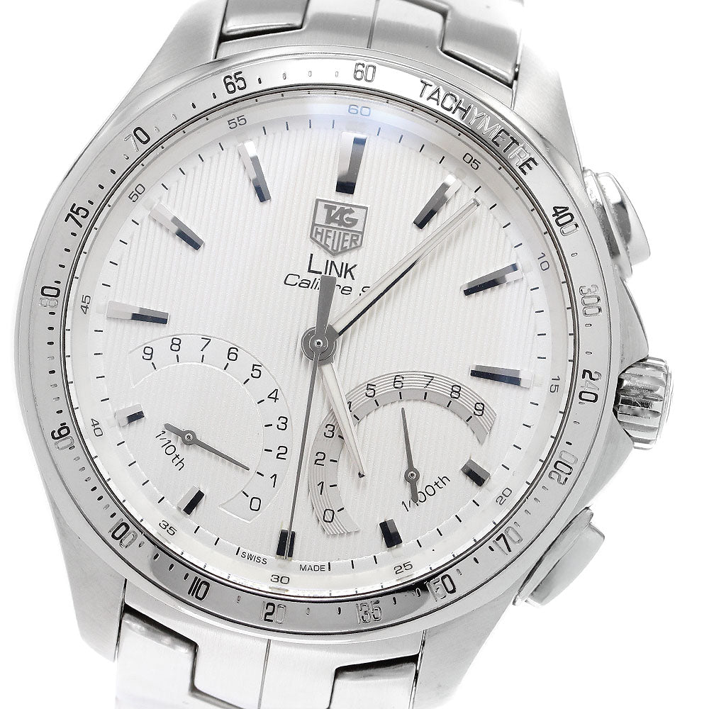 TAG Heuer CAT7011 Link Caliber S Chronograph Quartz Men's Watch Excellent Condition with Warranty.