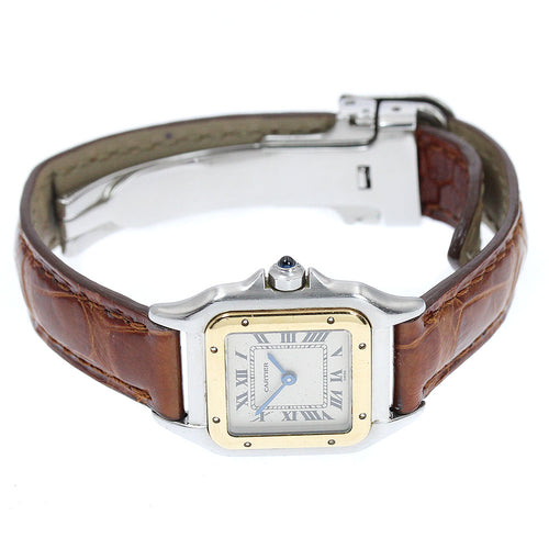 CARTIER W250295D Panthere SM YG Bezel Combination Quartz Ladies Watch