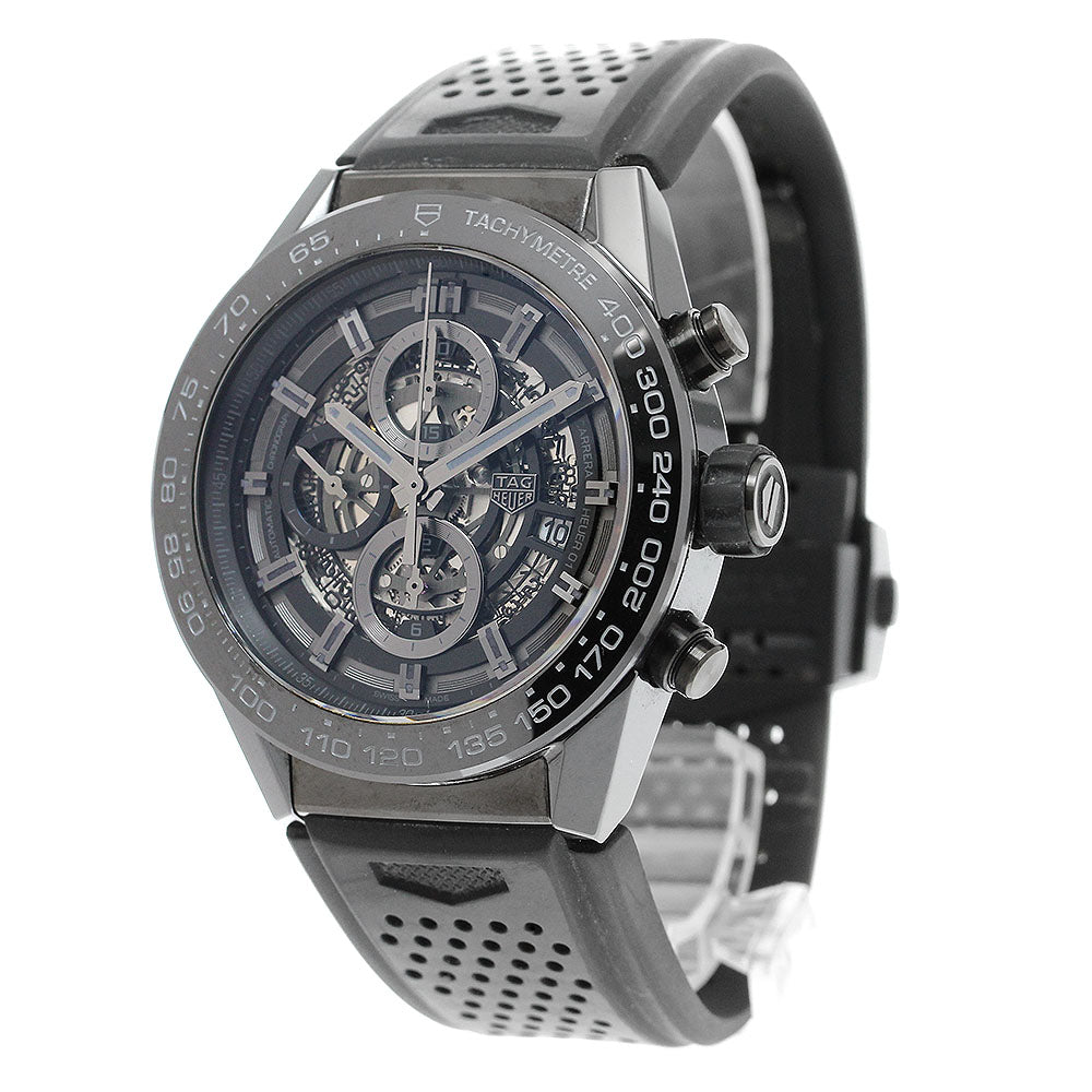 TAG Heuer CAR2A90 Carrera Calibre Heuer 01 Automatic Men's Watch with Warranty Card