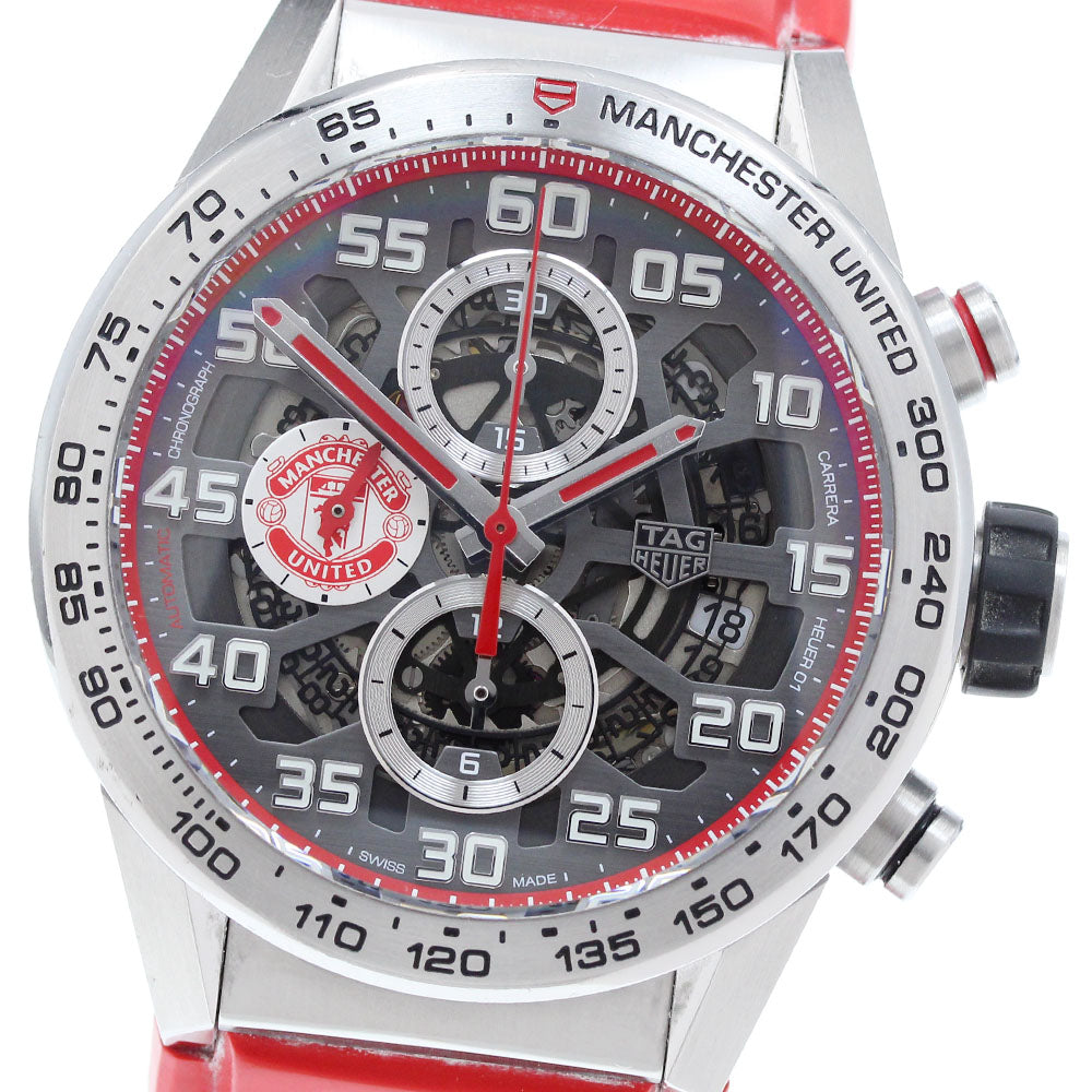 TAG Heuer CAR201M.FT6156 Carrera Manchester United Special Edition AT Men's Watch (with box and warranty)