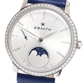 ZENITH 16.2330.692 Elite Lady Moonphase Diamond Bezel Automatic Watch for Women Excellent Condition with Box