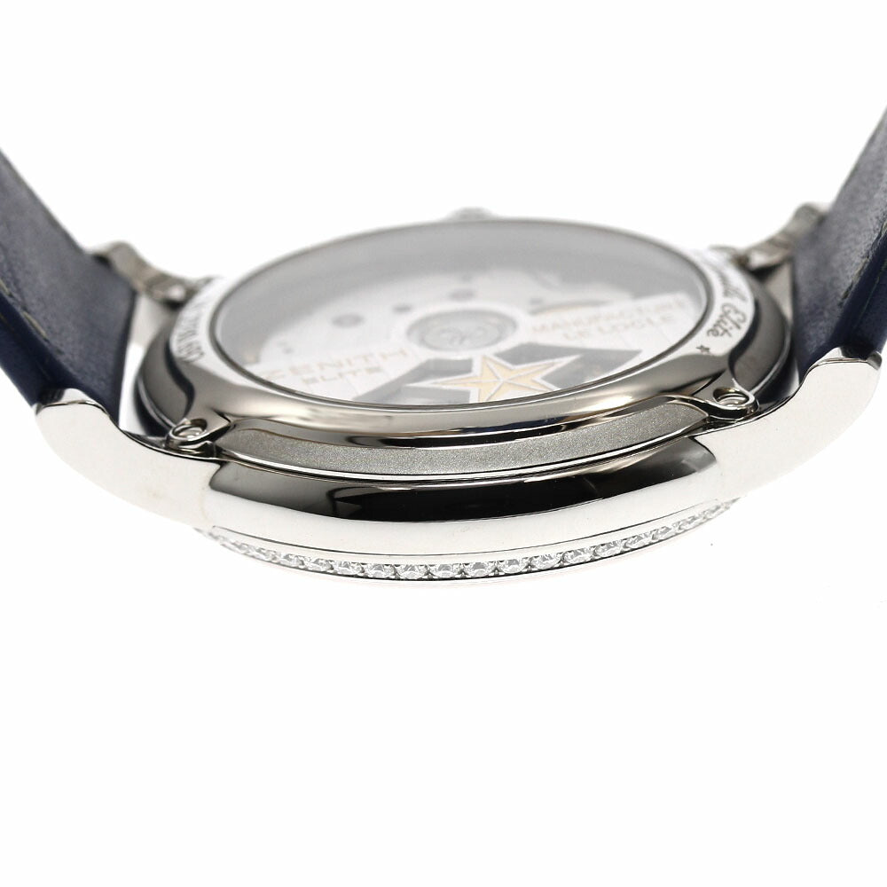 ZENITH 16.2330.692 Elite Lady Moonphase Diamond Bezel Automatic Watch for Women Excellent Condition with Box