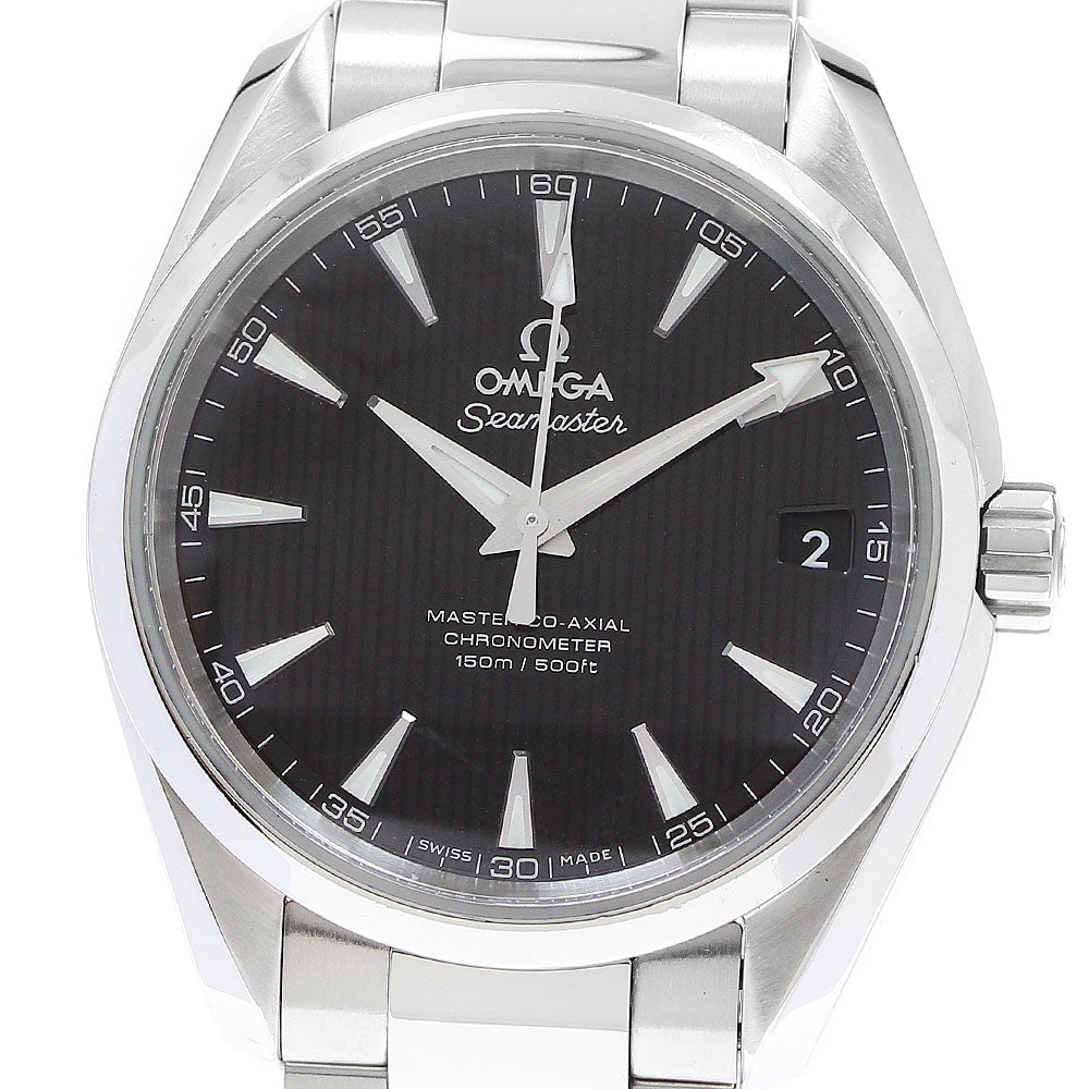 OMEGA 231.10.39.21.01.002 Seamaster Aqua Terra Master Co-Axial Date Automatic Men's Watch with Warranty Card
