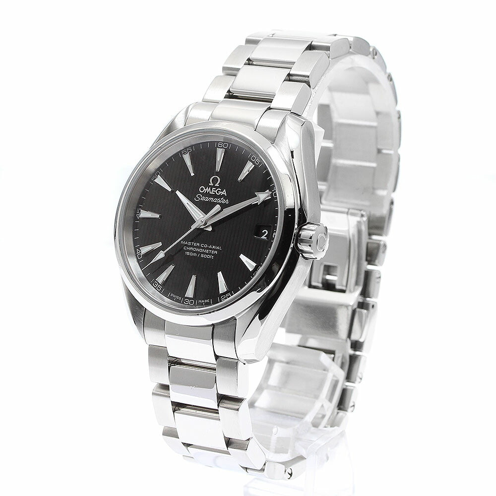 OMEGA 231.10.39.21.01.002 Seamaster Aqua Terra Master Co-Axial Date Automatic Men's Watch with Warranty Card