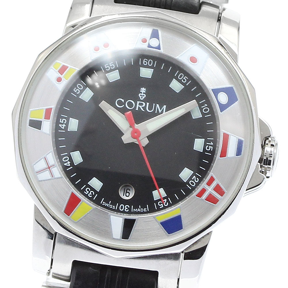 CORUM 039.430.20 Admiral's Cup Date Quartz Ladies Watch