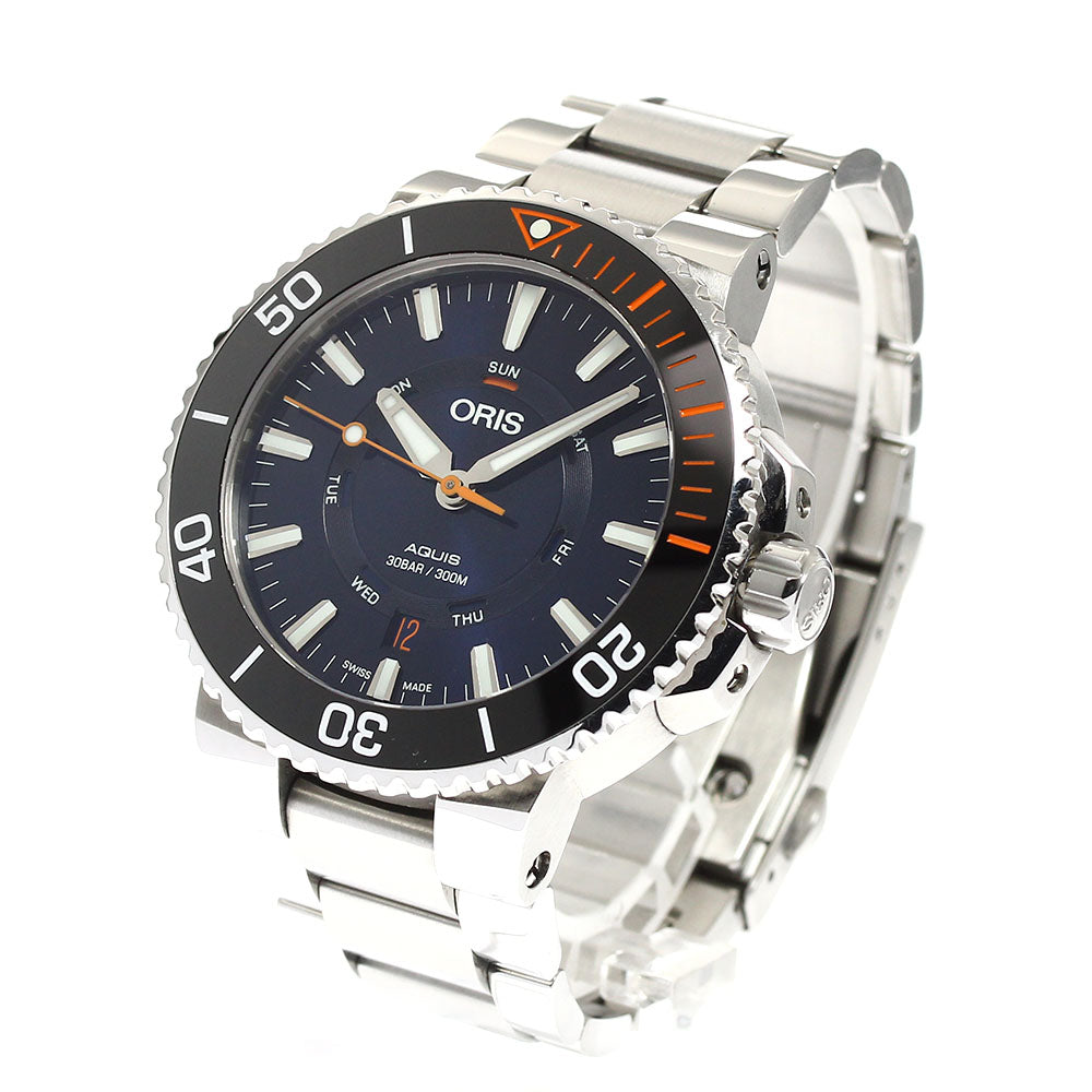 ORIS 7734 Aquis Staghorn Restoration Limited Edition Automatic Men's Watch (with box and warranty)