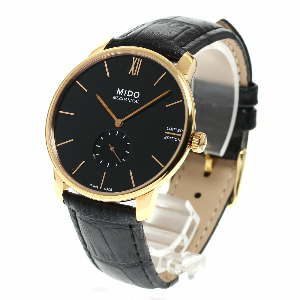 MIDO M037.405 Baroncelli Mechanical Small Seconds Hand-wound Men's Watch Excellent Condition with Warranty.