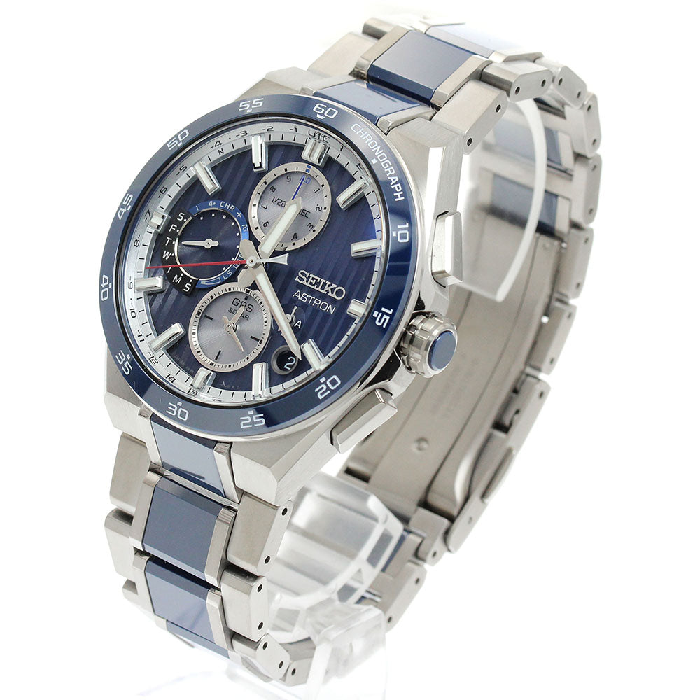 SEIKO SBXC181/5X83-0AA0 Astron Nextar GPS Solar Radio Controlled Men's Watch Excellent Condition with Box and Warranty.