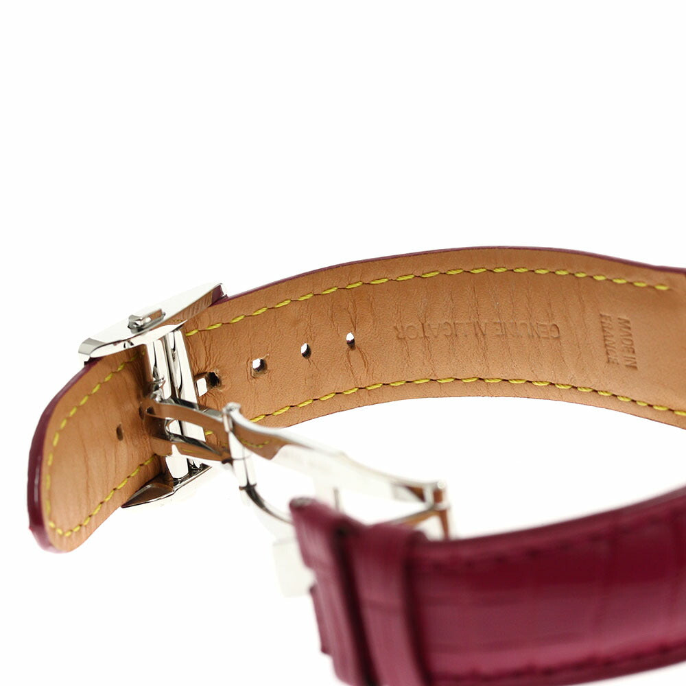 LOUIS VUITTON Q1111 Tambour Date Quartz Men's Watch Excellent Condition with Box and Warranty Card
