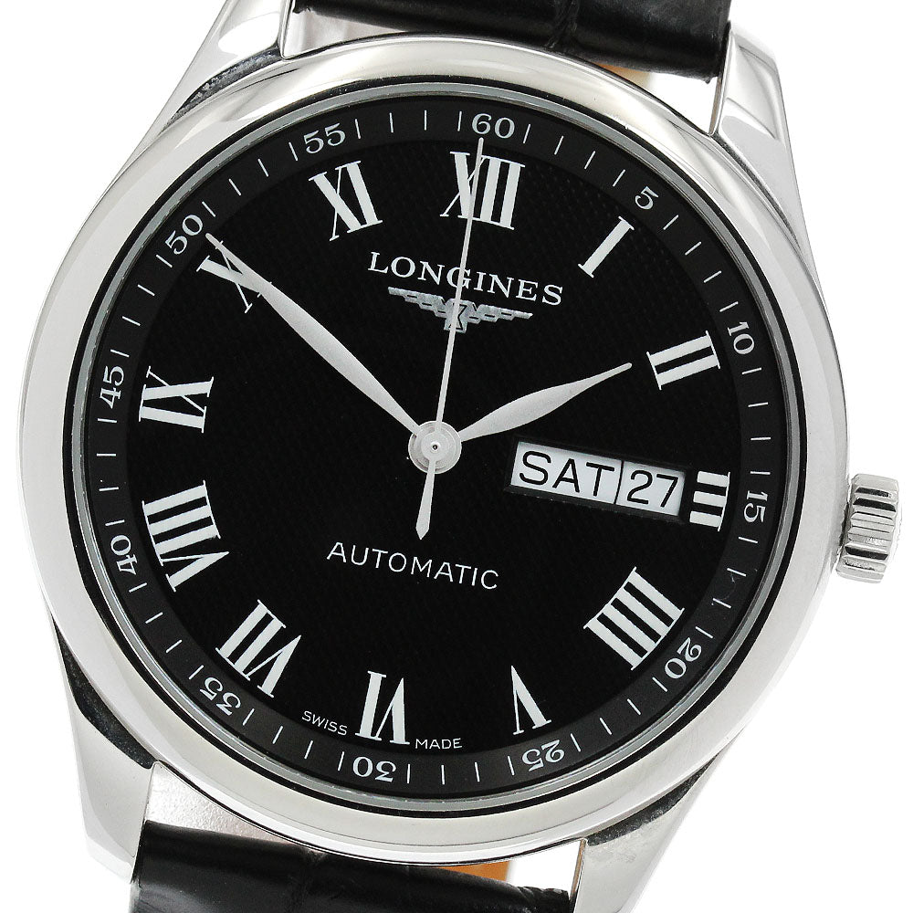 LONGINES L2.755.4 Master Collection Day-Date Automatic Men's Watch Excellent Condition with Warranty.