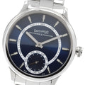 EBERHARD 21120 Travelsetro Small Seconds Manual Winding Men's Watch Excellent Condition with Box and Warranty Card