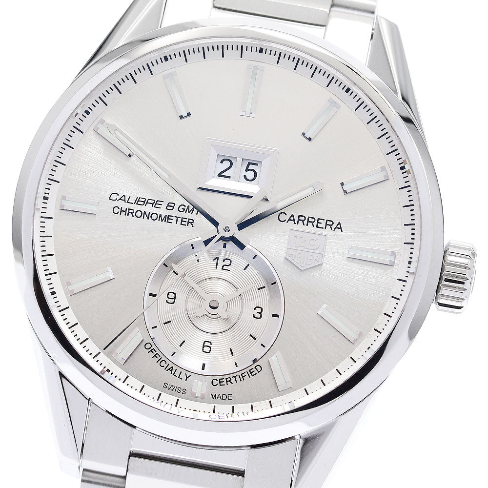 TAG Heuer WAR5011 Carrera Grand Date GMT Automatic Men's Watch Excellent Condition with Warranty.
