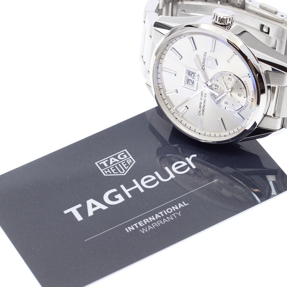 TAG Heuer WAR5011 Carrera Grand Date GMT Automatic Men's Watch Excellent Condition with Warranty.