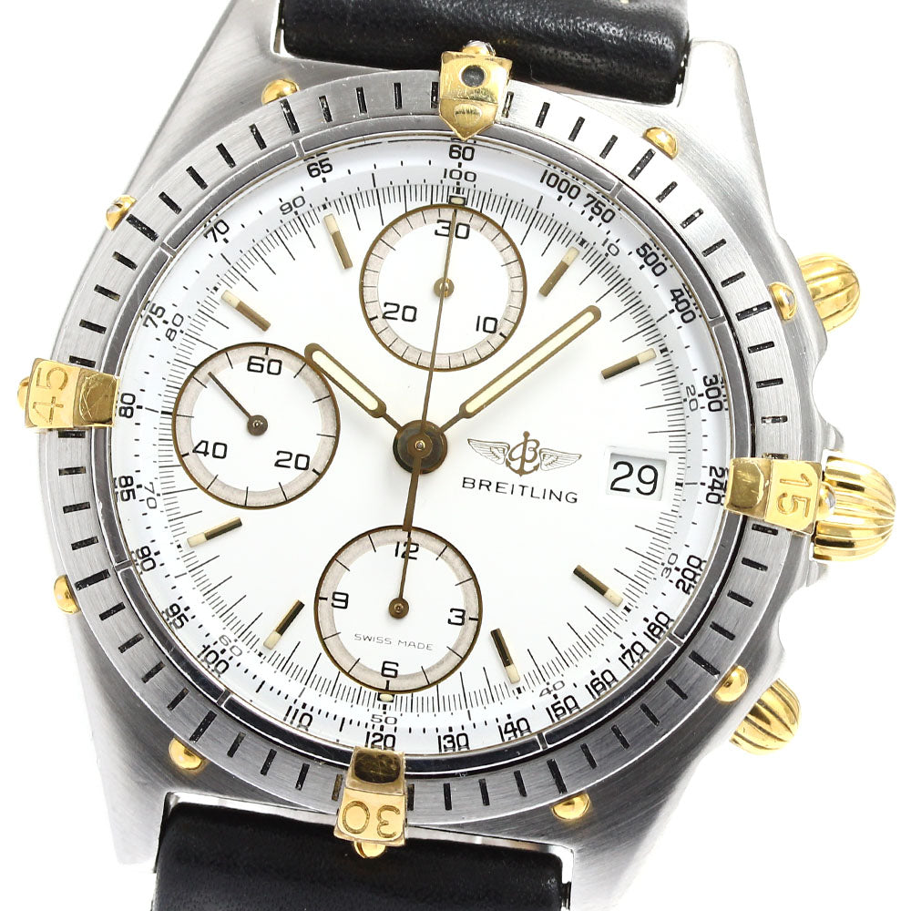 BREITLING B13047 Chronomat Bicolor Date Automatic Men's Watch with Warranty
