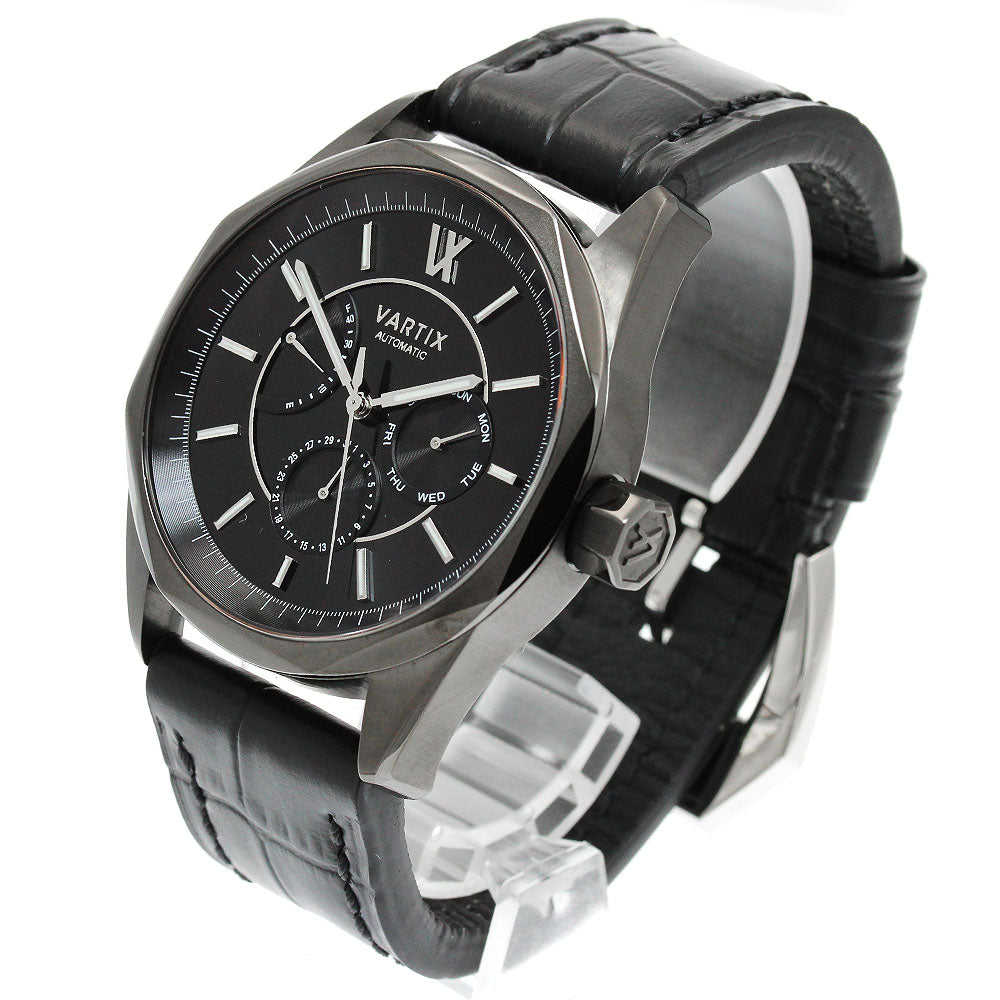 VARTIX AL3BK ALIVE V3 Day-Date Power Reserve Automatic Men's Watch (with box)