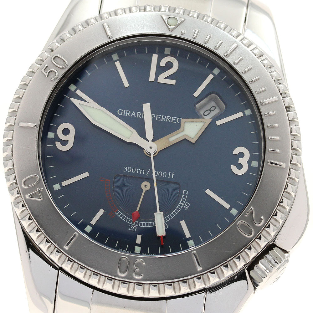 GIRARD PERREGAUX 49900.1.11.4144 Seahawk Power Reserve Date Automatic Men's Watch with Warranty