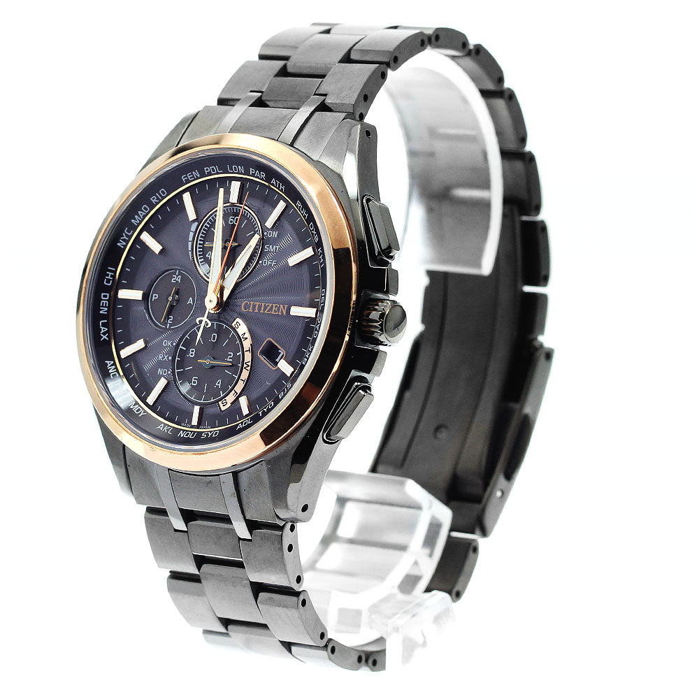 CITIZEN AT8046-51E/H804-T024131 Attesa 100th Anniversary Model Solar Radio Controlled Men's Watch (Good Condition)