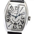 FRANCK MULLER 7880SCDT Tonneau Curvex Platinum Rotor Automatic Men's Watch