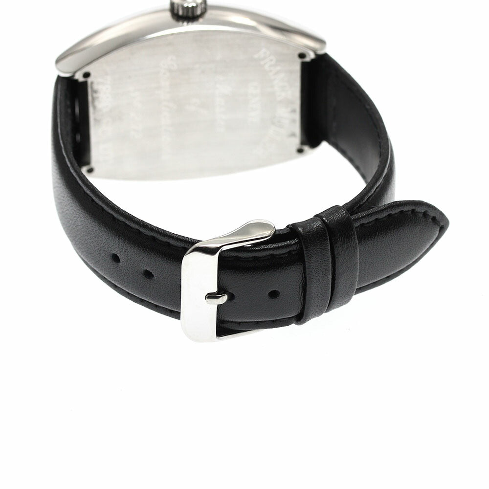 FRANCK MULLER 7880SCDT Tonneau Curvex Platinum Rotor Automatic Men's Watch