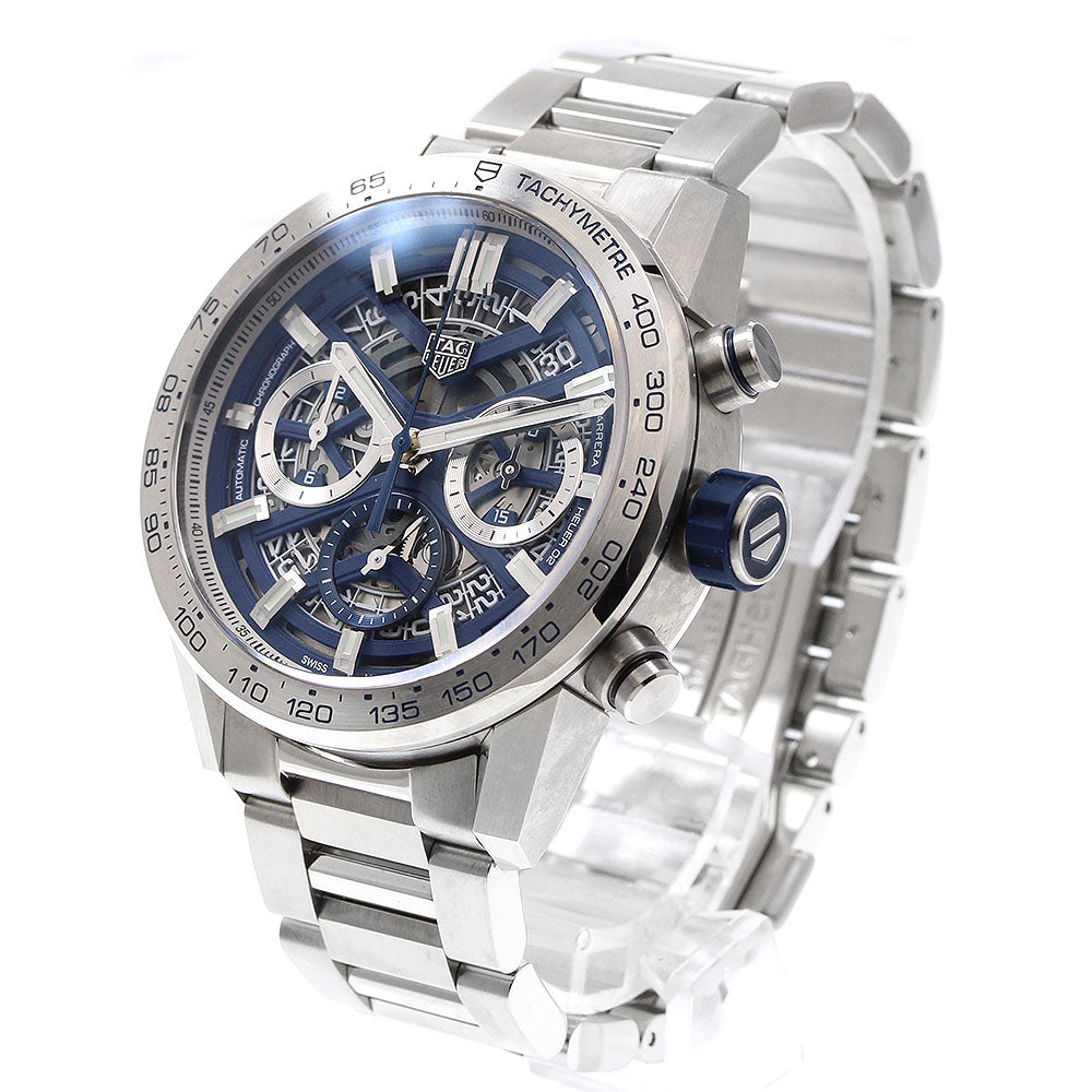 TAG Heuer CBG2019 Carrera Calibre Heuer 02 Limited Edition of 400 in Japan Automatic Men's Watch Excellent Condition with Box and Warranty.
