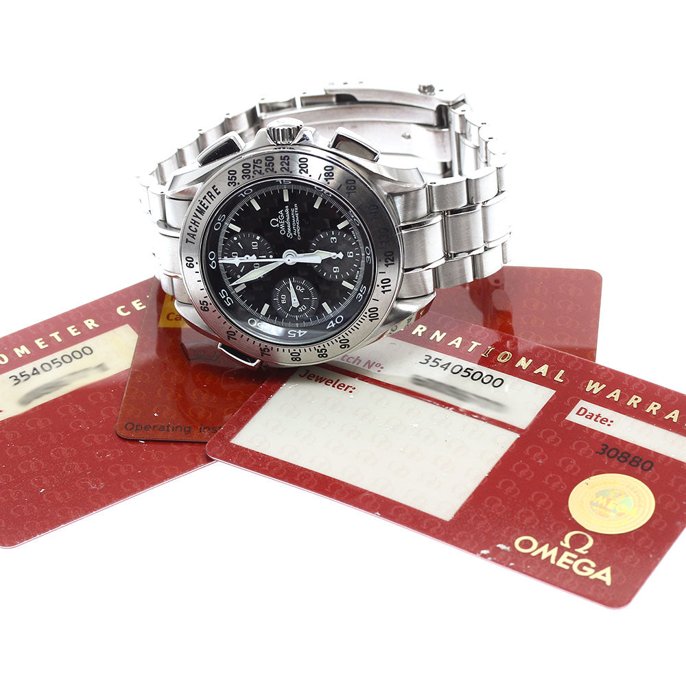 OMEGA 3540.50 Speedmaster Split-Second Automatic Men's Watch Excellent Condition with Warranty.