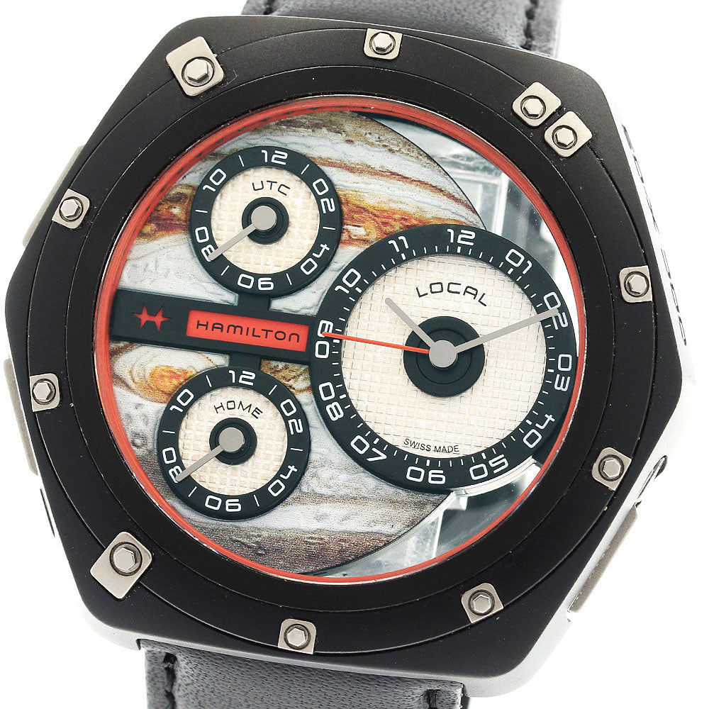 HAMILTON H515980 American Classic ODC X-03 Limited Edition of 999 Pieces Worldwide Automatic Men's Watch with Box and Warranty Card