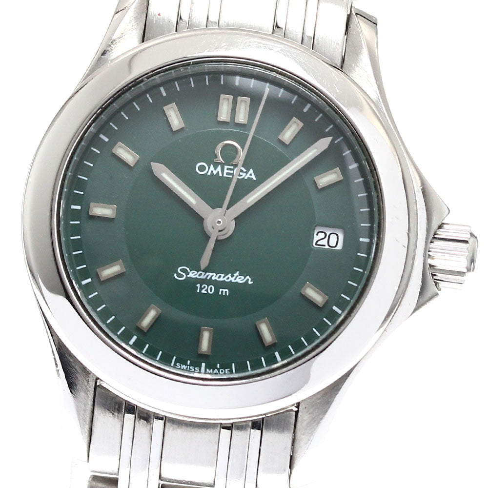 OMEGA 2581.72 Seamaster 120M Date Quartz Ladies Watch with Warranty Card