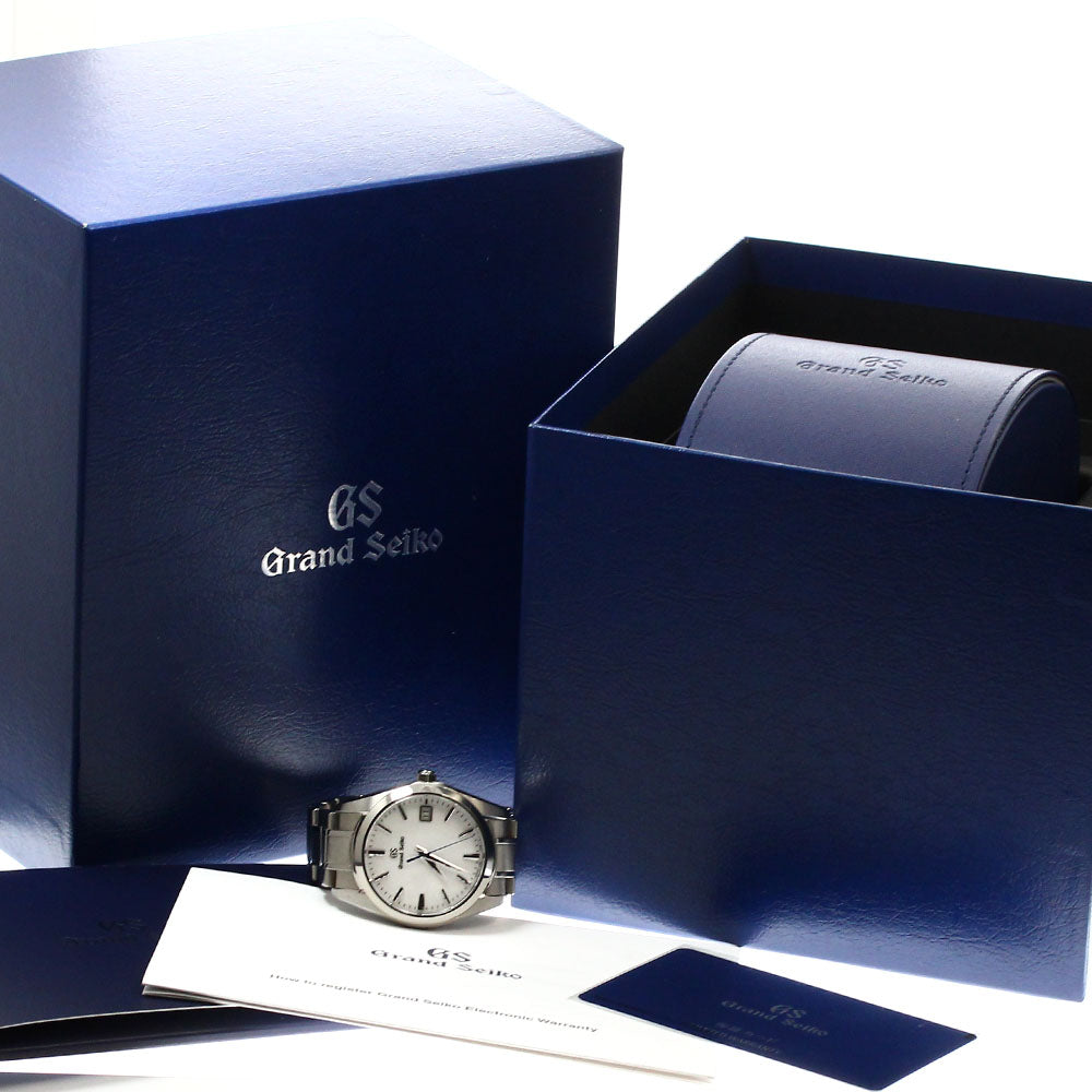 SEIKO SBGX355/9F62-0AR0 Grand Heritage Collection Date Quartz Men's Watch Excellent Condition with Box and Warranty Card