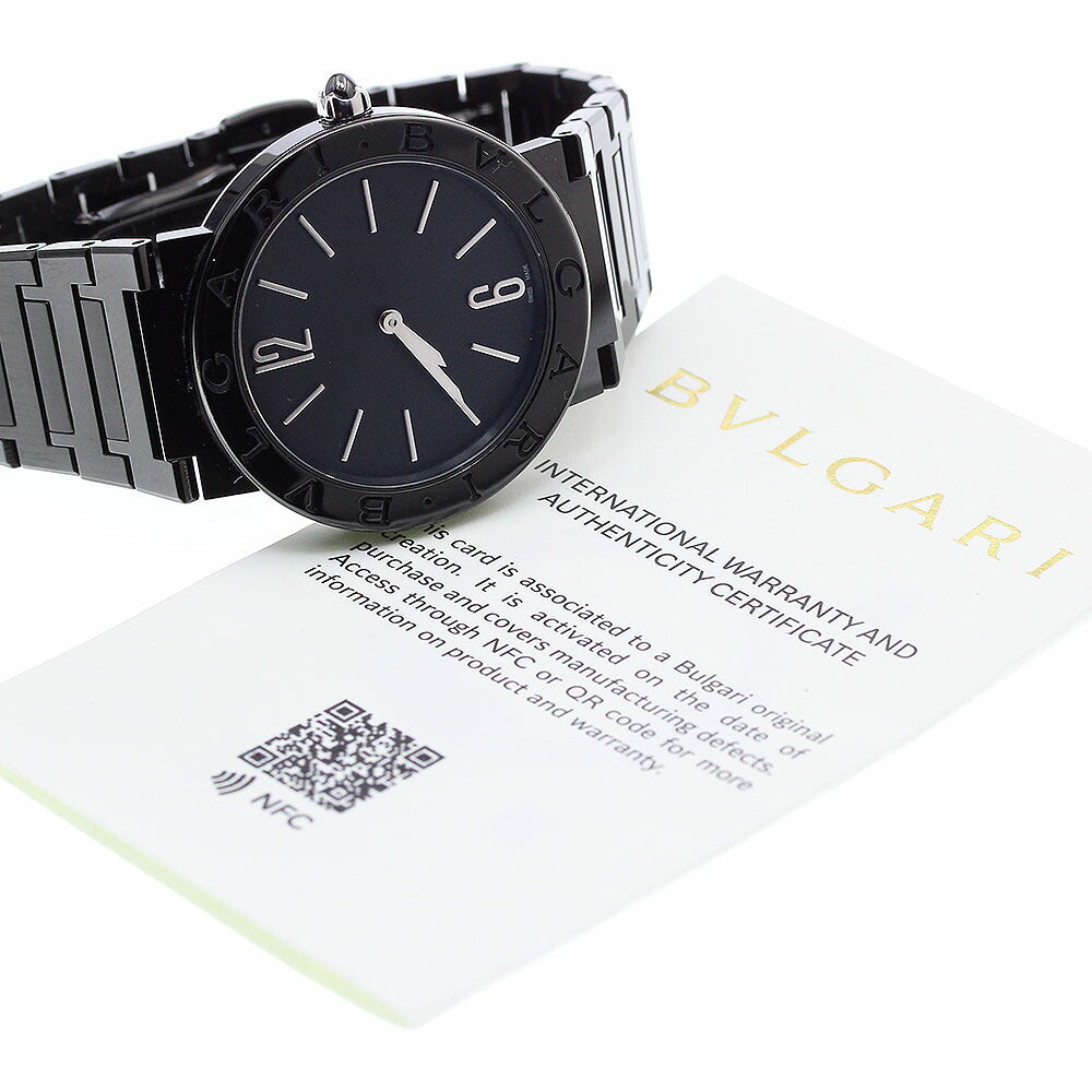 BVLGARI BB33SS/103557 Bulgari Date Quartz Men's Watch with Warranty