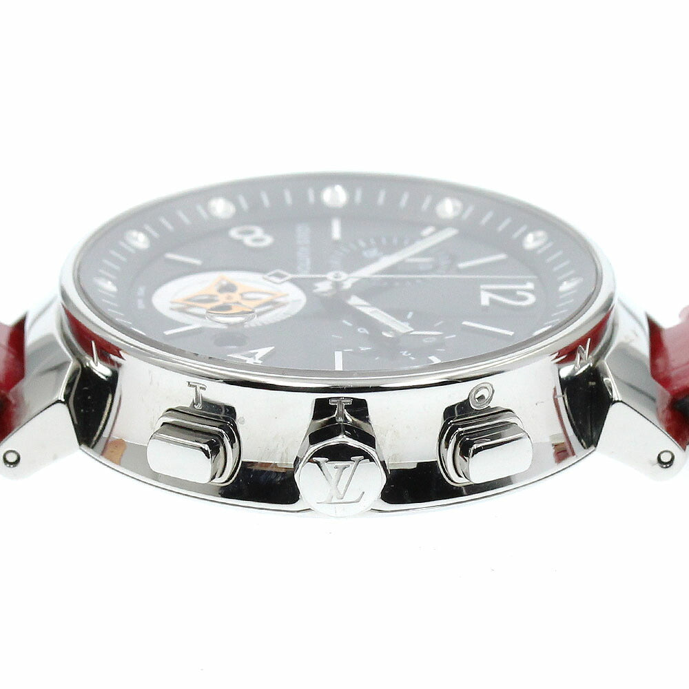 LOUIS VUITTON Q8G01 Tambour Moonstar Chronograph Quartz Boys' Watch (with box and warranty)