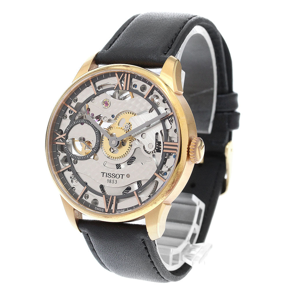 TISSOT T099405A T-Classic Chemin des Tourelles Manual Winding Men's Watch with Warranty