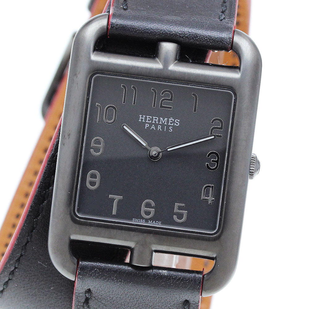 HERMES CC3.711 Cape Cod GM Shadow Quartz Boys' Watch - Excellent Condition