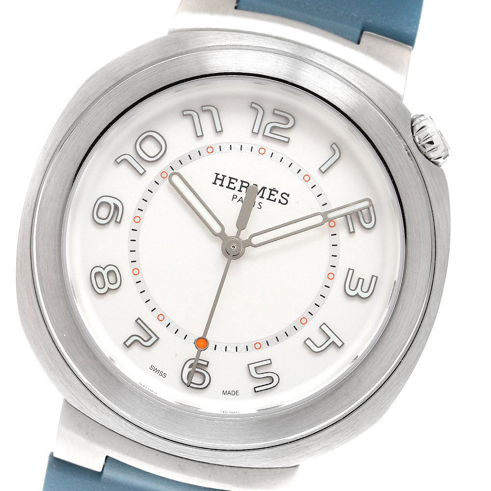HERMES SD1.510 Cut Automatic Women's Watch Excellent Condition with Box and Warranty Card