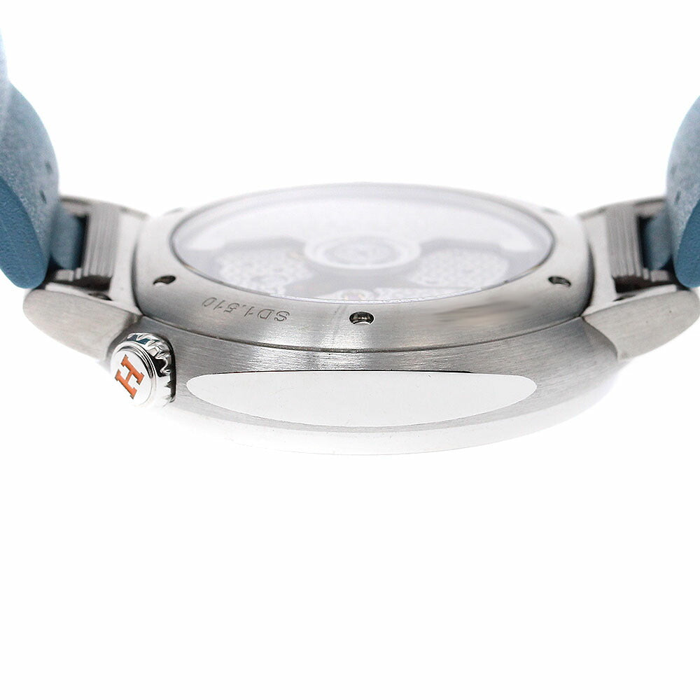 HERMES SD1.510 Cut Automatic Women's Watch Excellent Condition with Box and Warranty Card