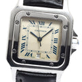 CARTIER W20018D6 Santos Galbe LM Date Quartz Men's Watch