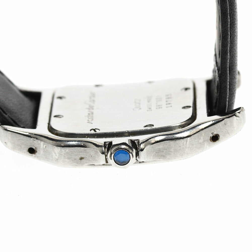 CARTIER W20018D6 Santos Galbe LM Date Quartz Men's Watch